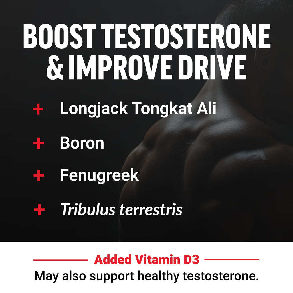 Force Factor Test X180 Gummies Testosterone Booster for Men with Tongkat Ali, Horny Goat Weed, Tribulus Terrestris, Fenugreek, & Black Maca, Supplement Men, Berry Punch, 60 Gummies, 1-Pack